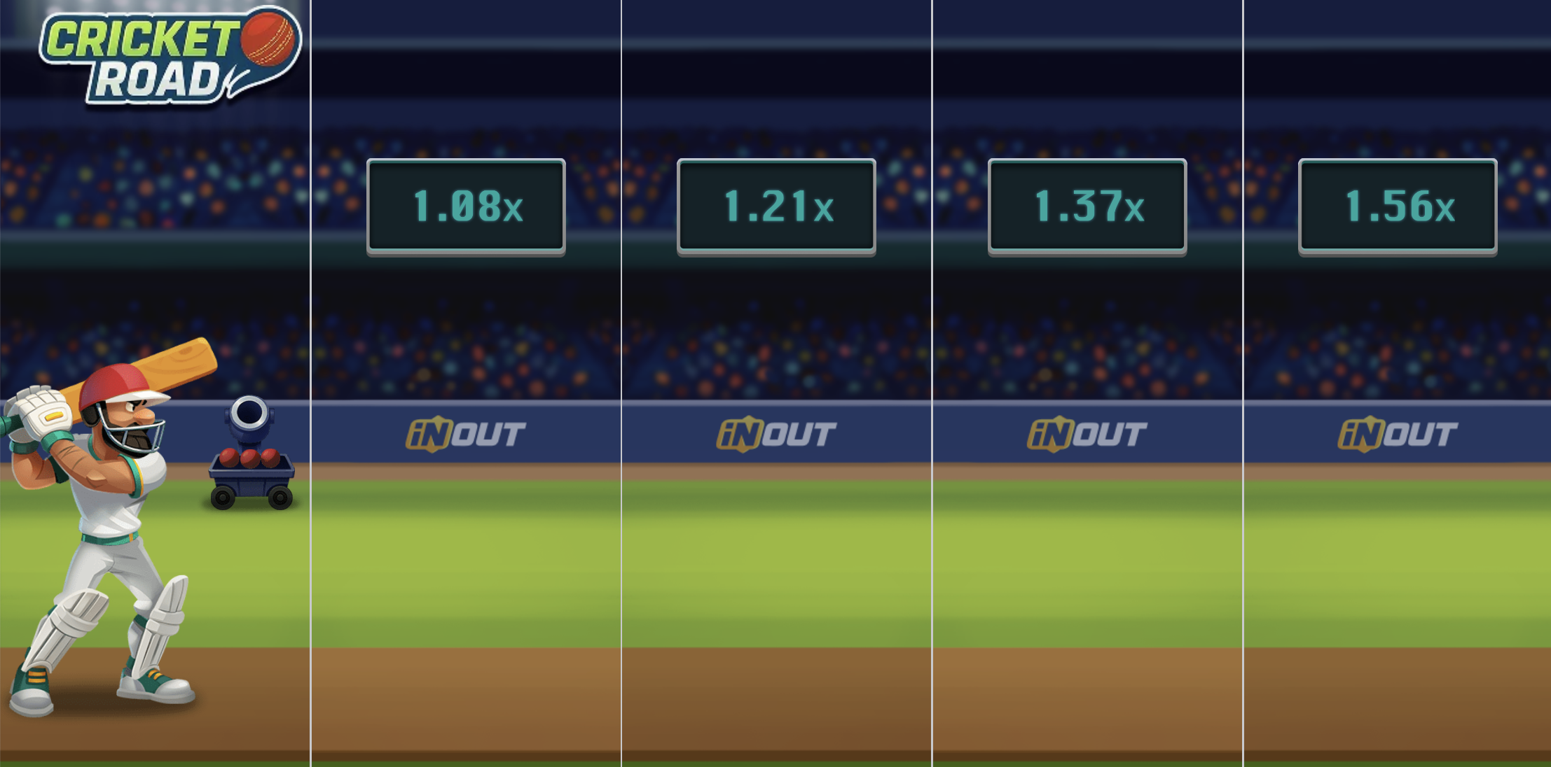 official cricket road by InOut